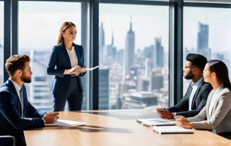 공공관리사 취업 포트폴리오 작성법 - Prompt 1: Collaborative Public Service Meeting**