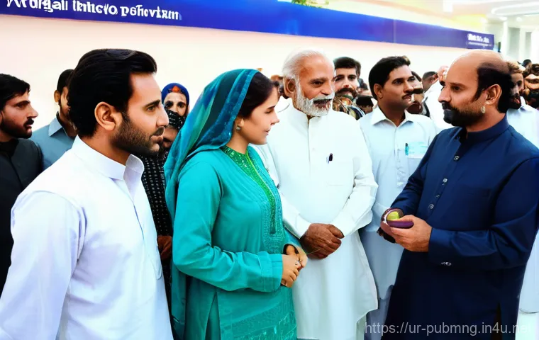 공공관리사 관련 법령과 규정 이해 - **Prompt:** A diverse group of Pakistani citizens, including men, women, and the elderly, respectful...