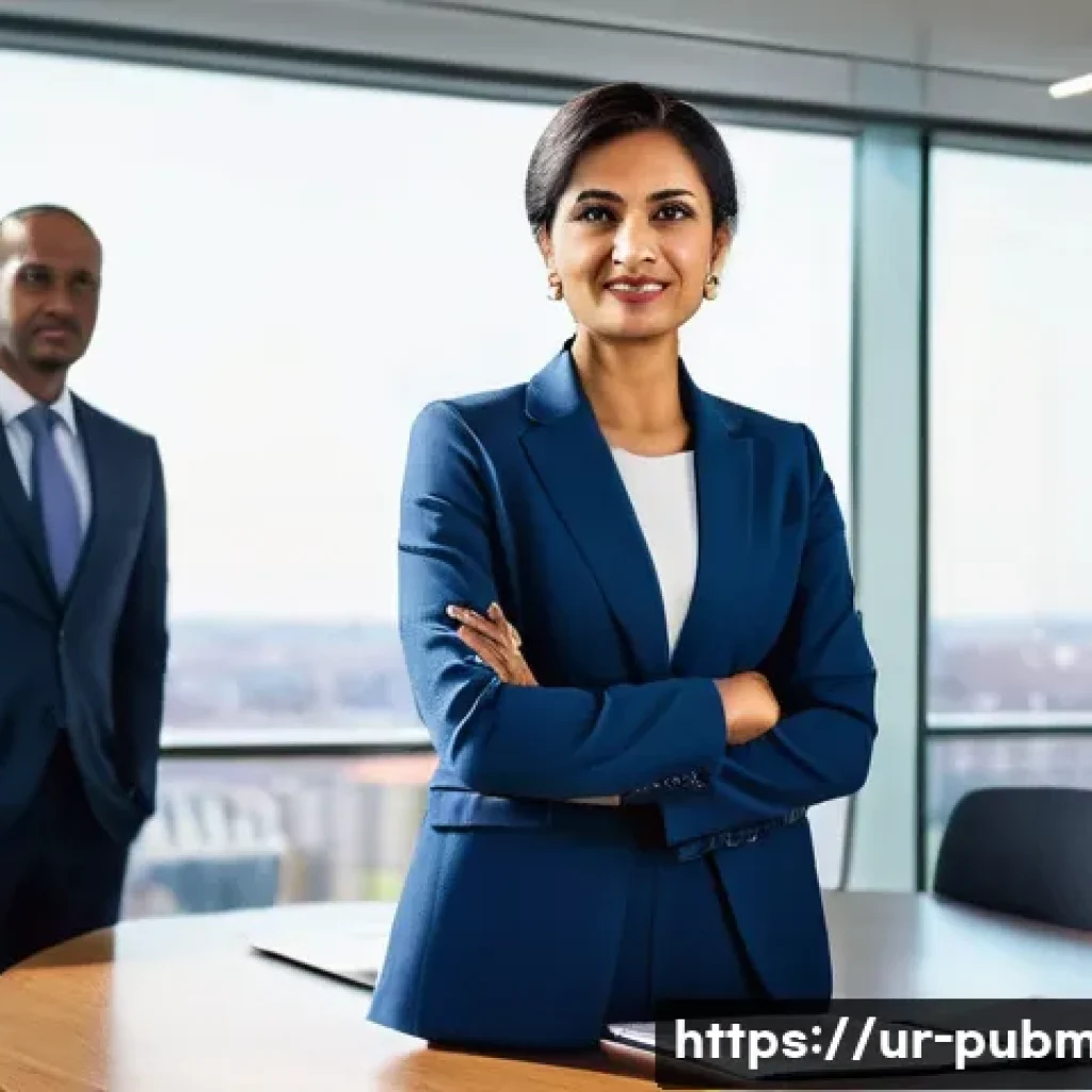 공공관리사 취업 전략과 준비 방법 - **Prompt 1: A Visionary Public Administrator Leading with Integrity**
    "A photorealistic, brightl...