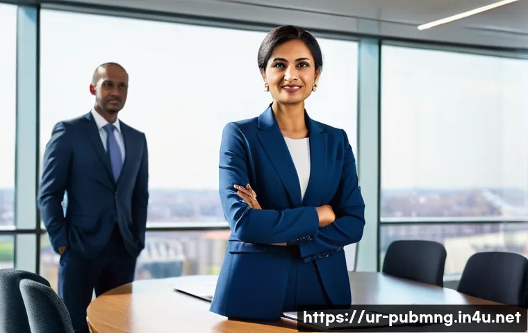 공공관리사 취업 전략과 준비 방법 - **Prompt 1: A Visionary Public Administrator Leading with Integrity**
    "A photorealistic, brightl...