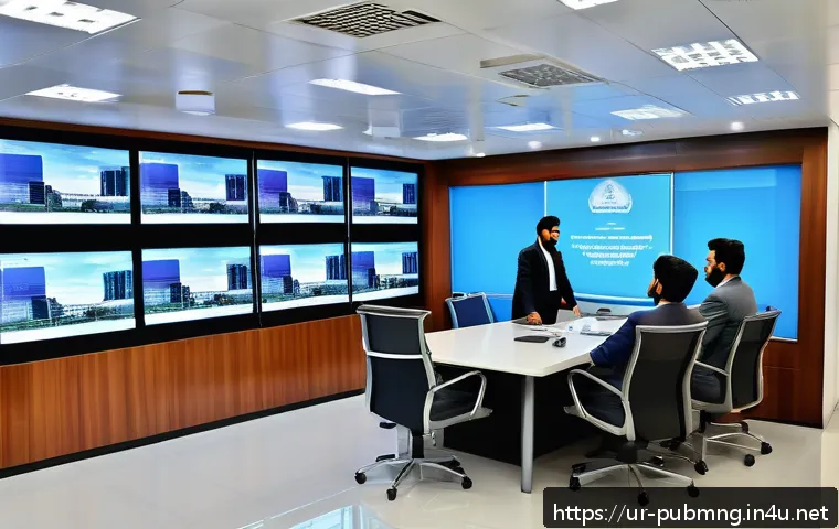 공공관리사 직무에서의 윤리적 딜레마 해결 방법 - A modern Pakistani government office scene with diverse civil servants engaged in a transparent deci...